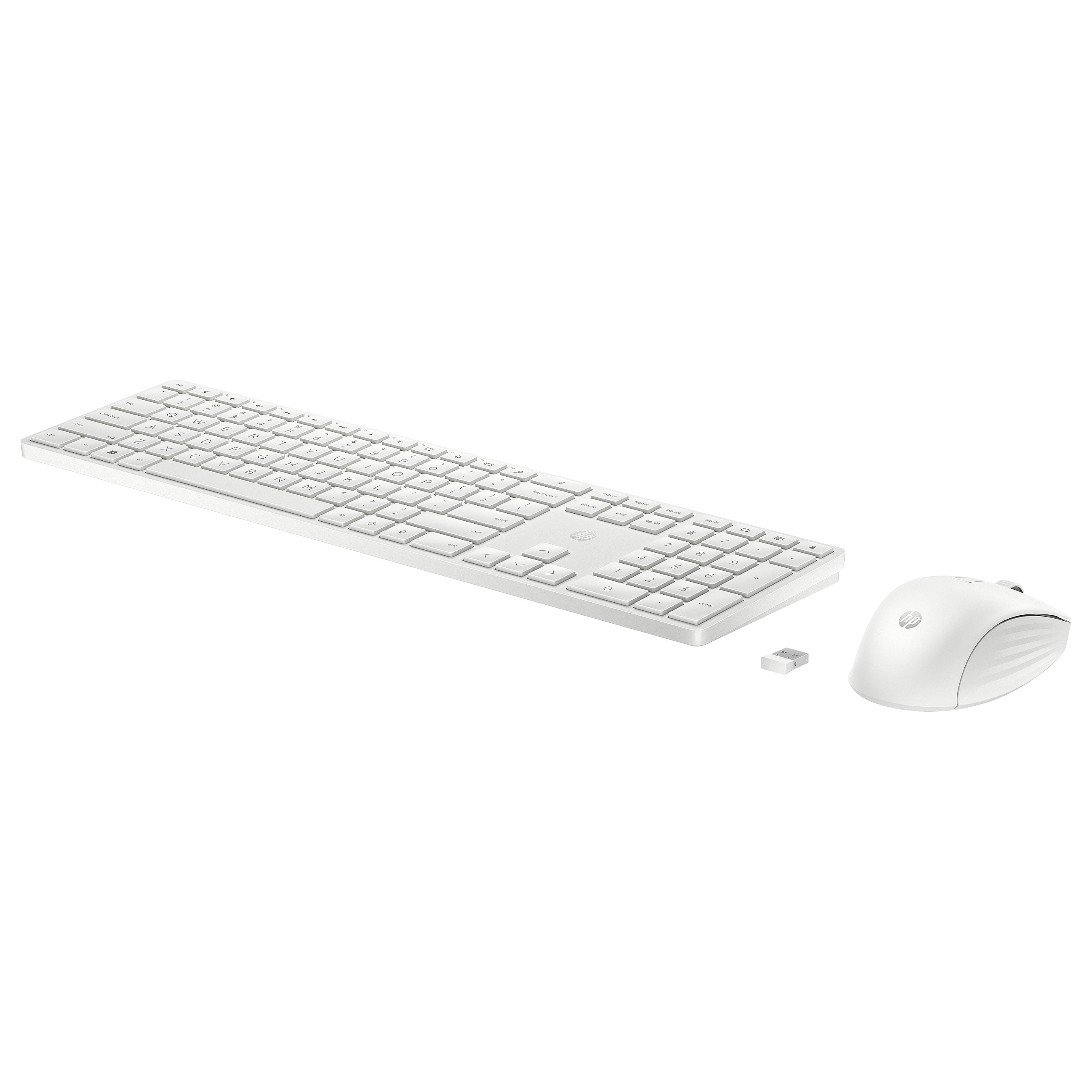 HP 655 Wireless Keyboard and Mouse Combo White (DE)