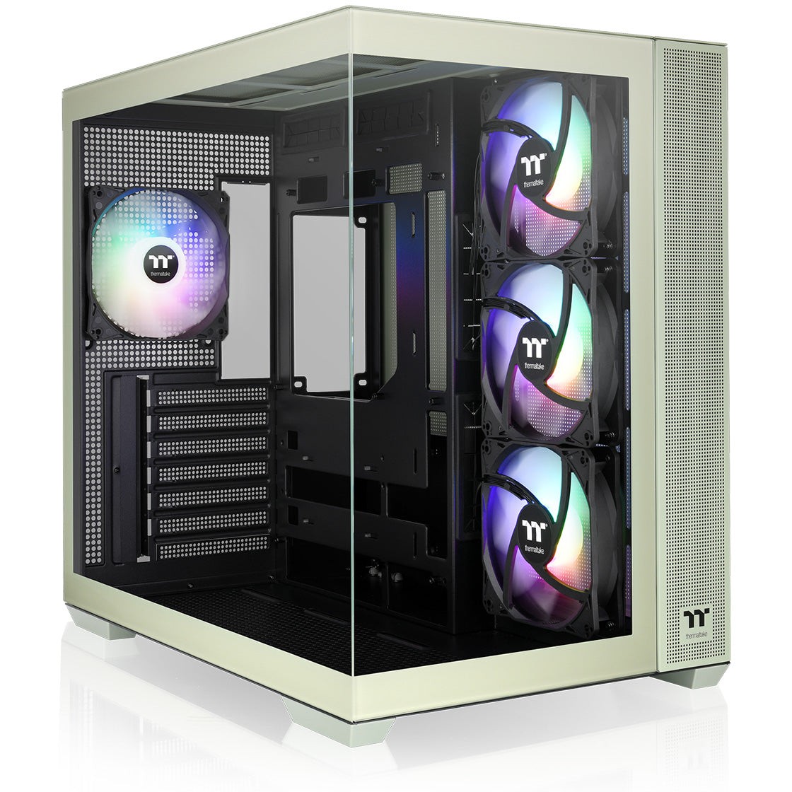 Midi Thermaltake View 380 TG ARGB Matcha Green - CA-1Z2-00MEWN-00