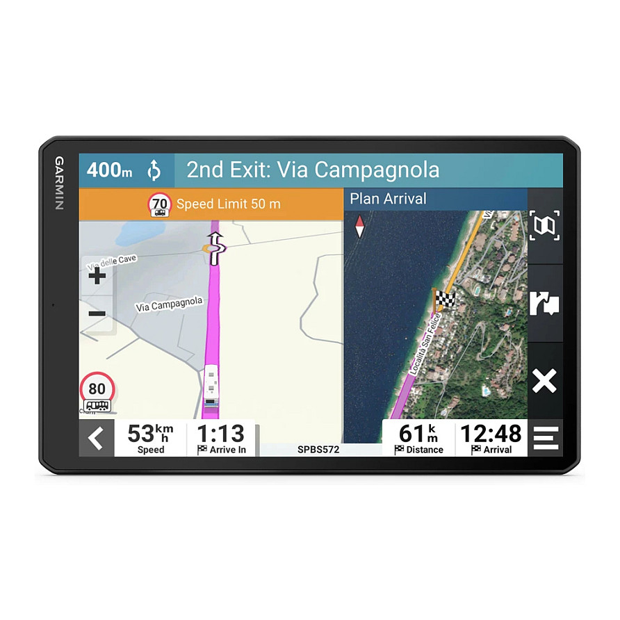 Garmin Camper 1095 navigator