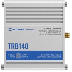 4779027312408 - TRB140 - lte Gateway with Ethernet Interface (TRB140000000) - Teltonika