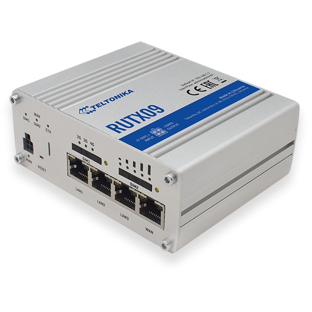 Teltonika RUTX09 wired router - RUTX09000000
