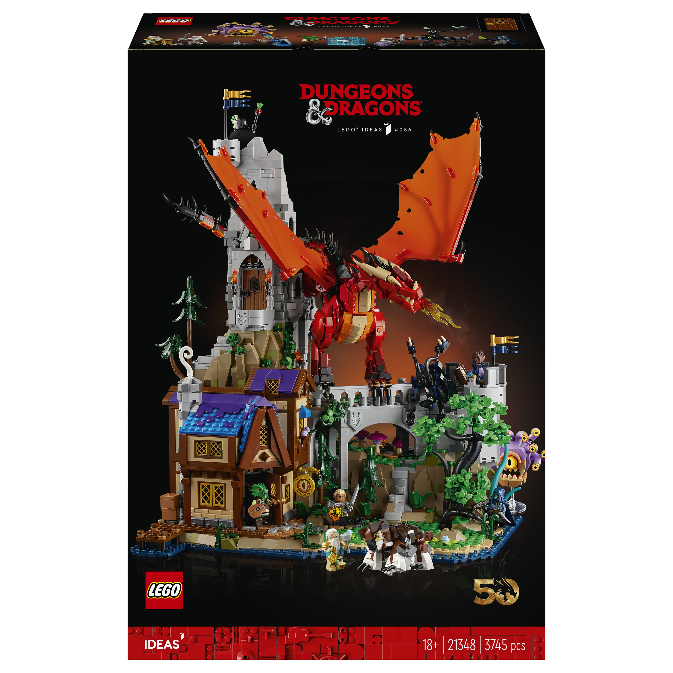 LEGO Ideas Dungeons & Dragons: Red Dragon's Tale Spielwaren
