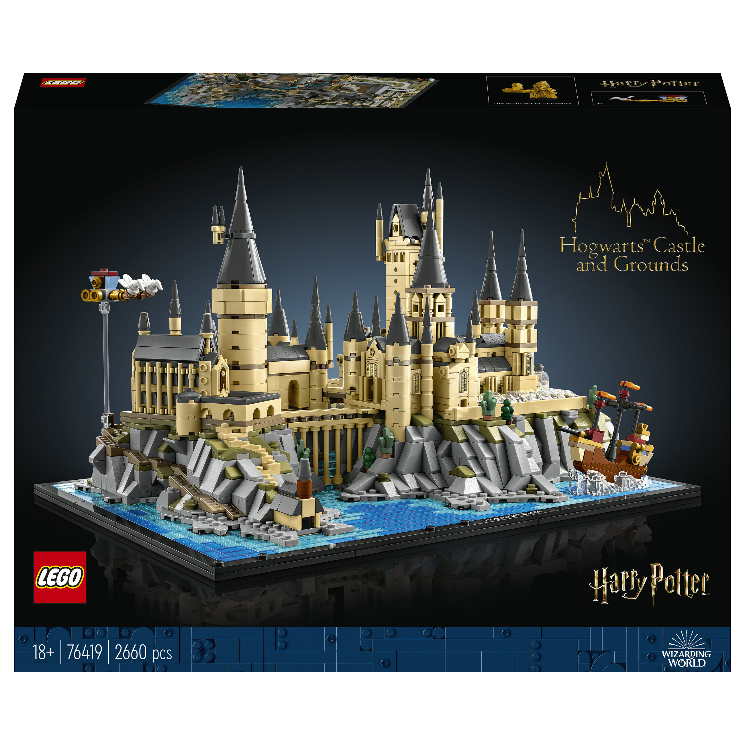 LEGO Harry Potter - Schloss Hogwarts mit Schlossgelände