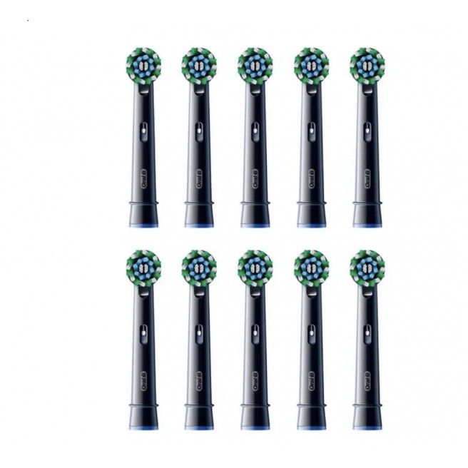 Oral-B Aufsteckbürsten CrossAction 10er *schwarz*