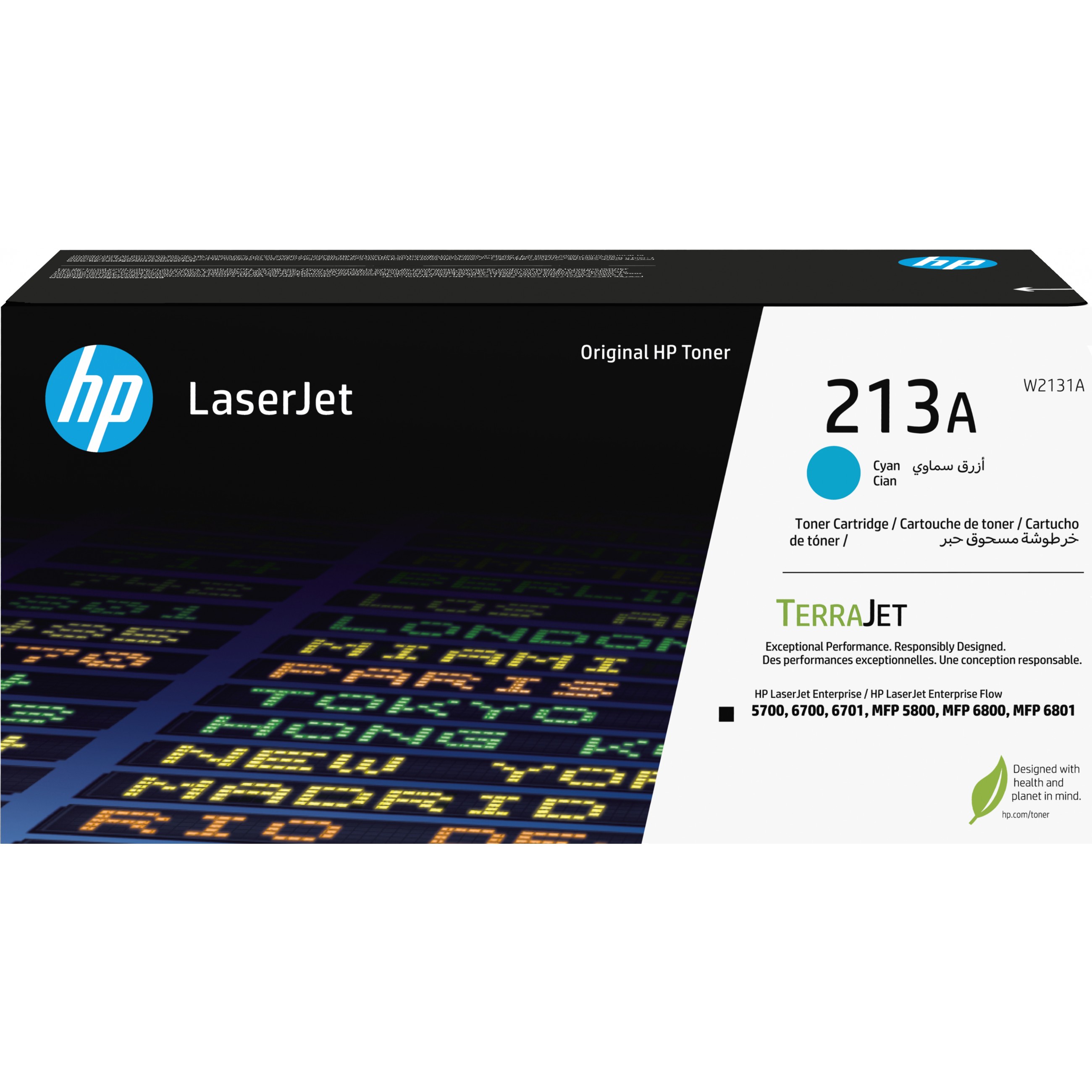 HP 213A Cyan Original LaserJet toner cartridge - W2131A