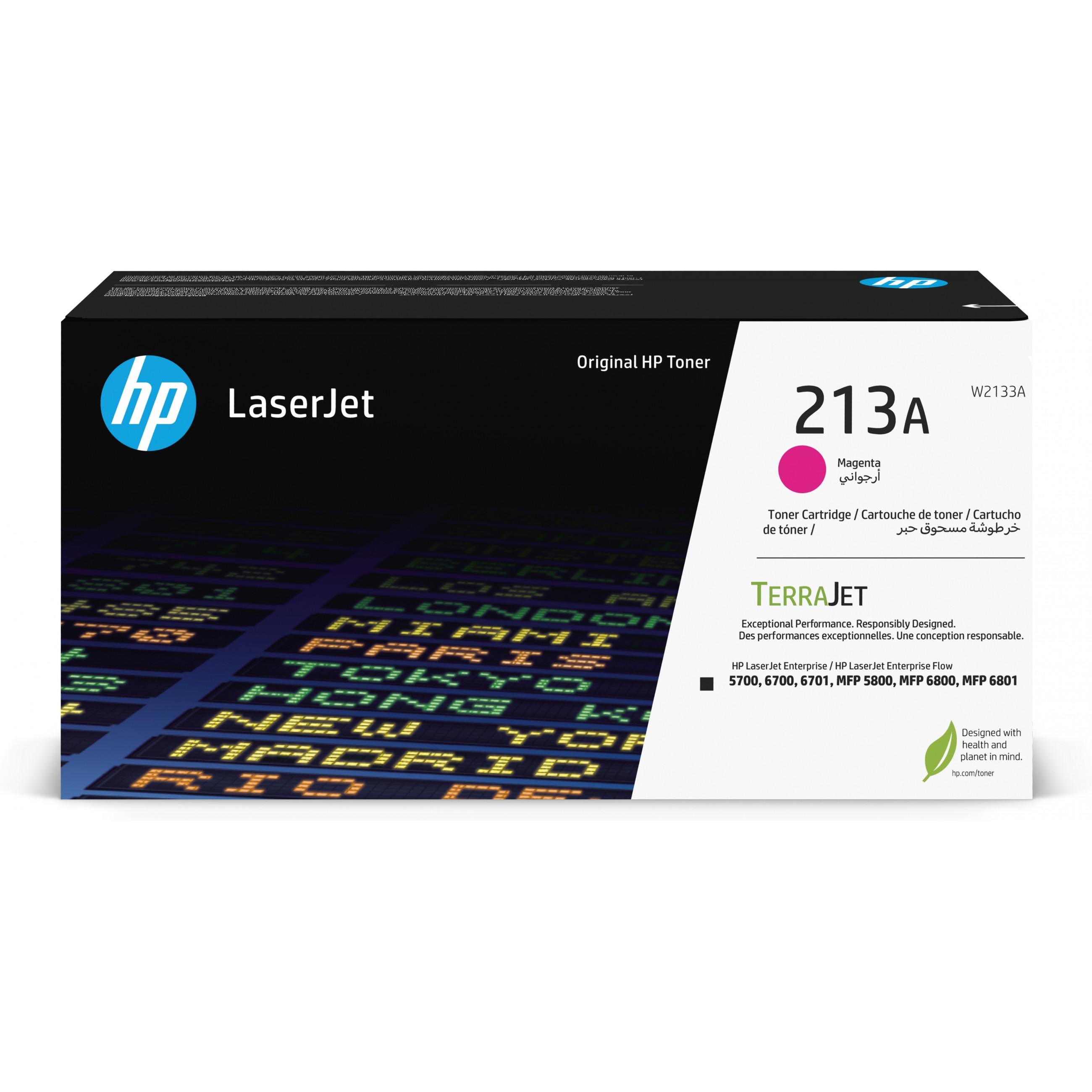 HP 213A Magenta Original LaserJet toner cartridge - W2133A