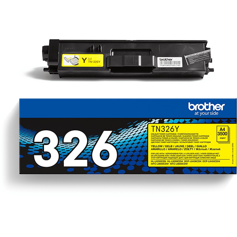 Brother TN-326Y toner cartridge, Brother TN326Y TN326Y (BILD3)