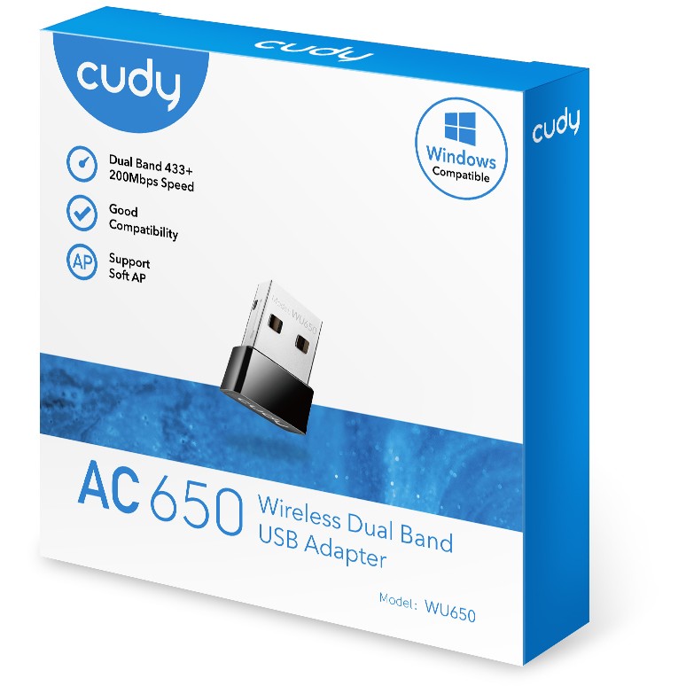 Cudy WU650 network card, Cudy WU650 WU650 (BILD6)