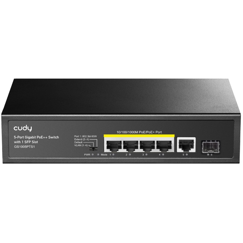 Cudy GS1005PTS1 network switch, Cudy GS1005PTS1  (BILD1)