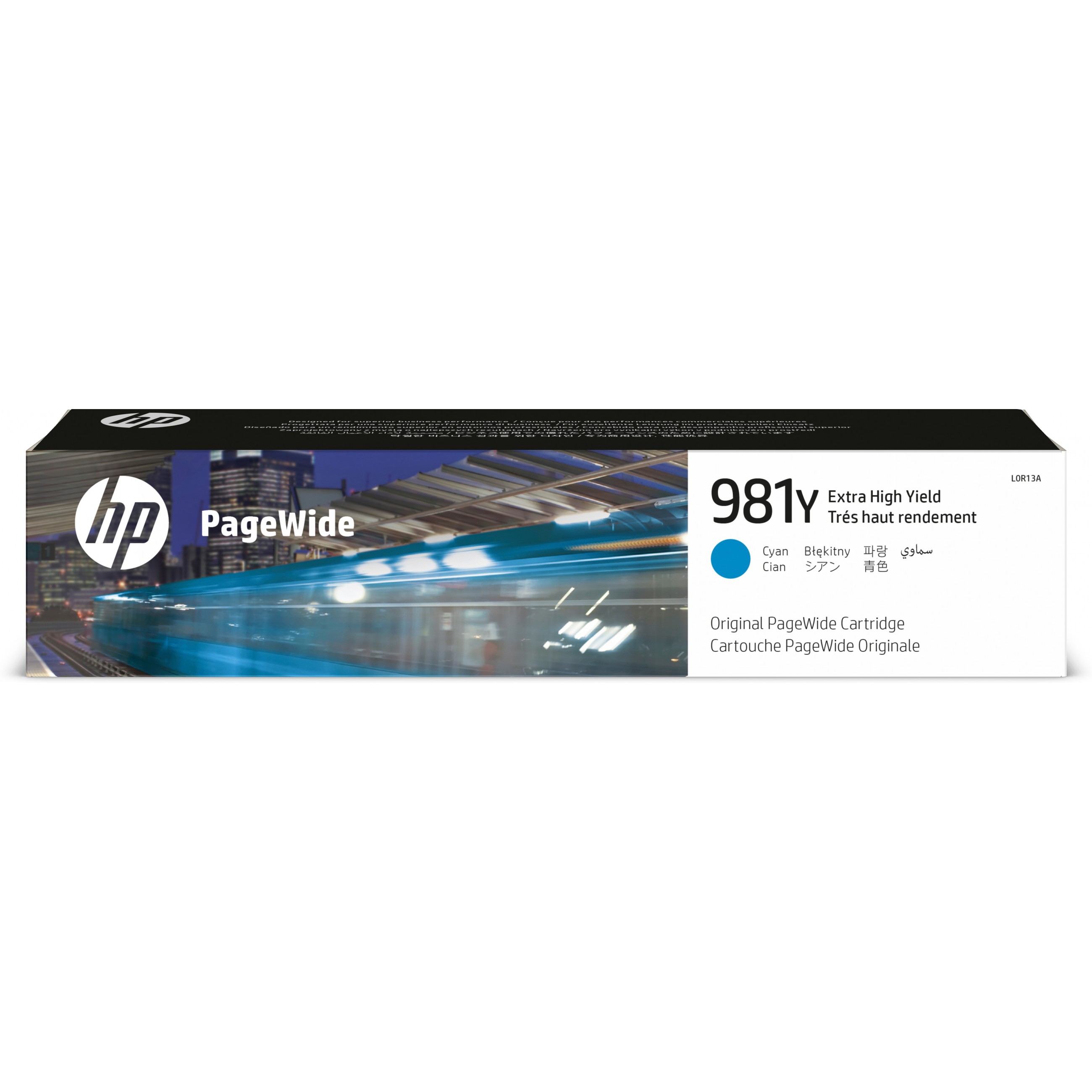 HP 981Y Extra High Yield Cyan Original PageWide Cartridge ink - L0R13A