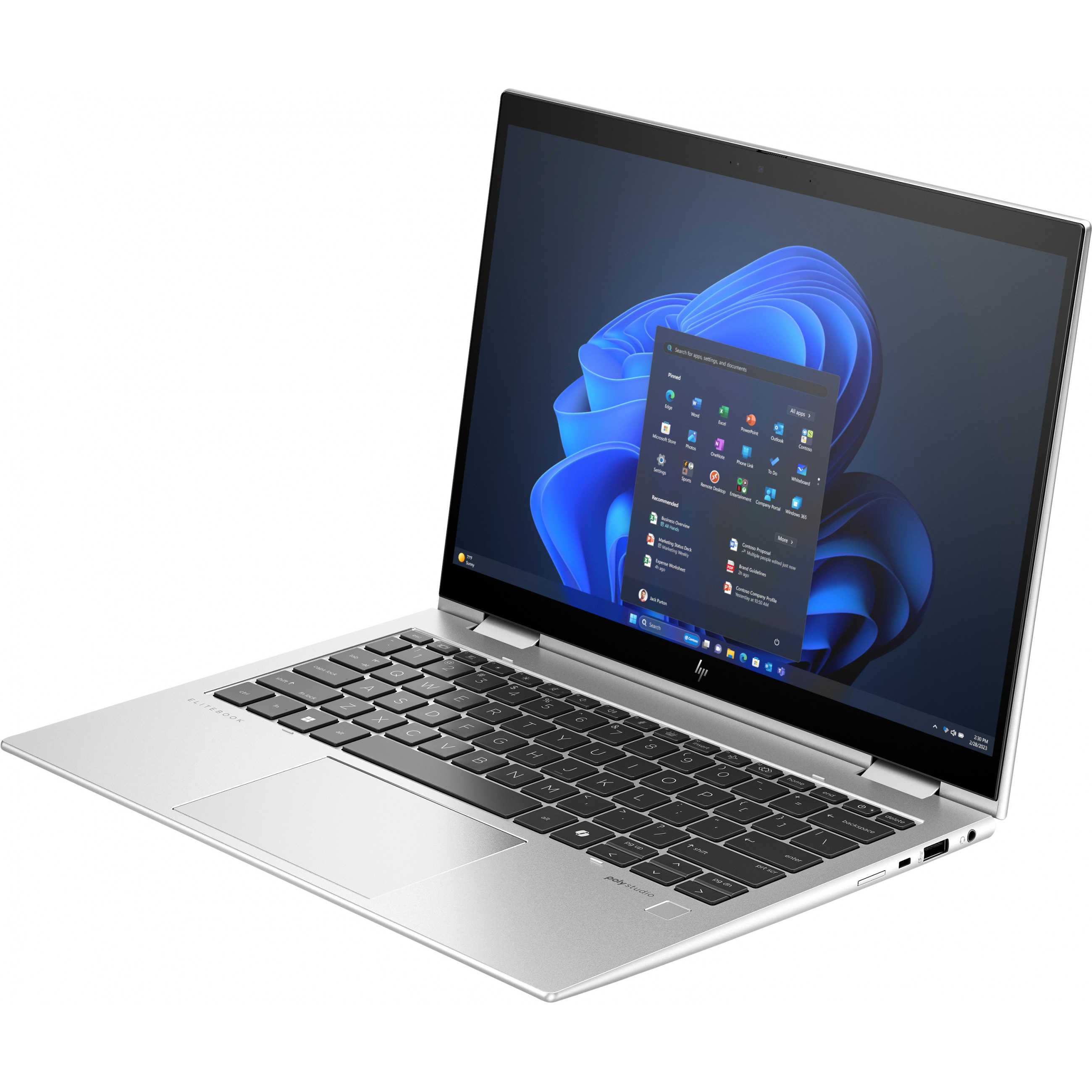 HP Elite x360 830 G11 Intel Core Ultra 5 125U 33.78cm 1J  (BILD5)