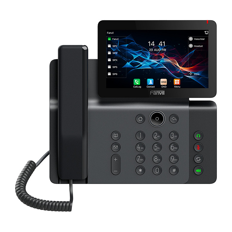 Fanvil V66, Premium IP Phone / SIP / POE / Gigabit / USB-Port / Bluetooth / Wi-Fi