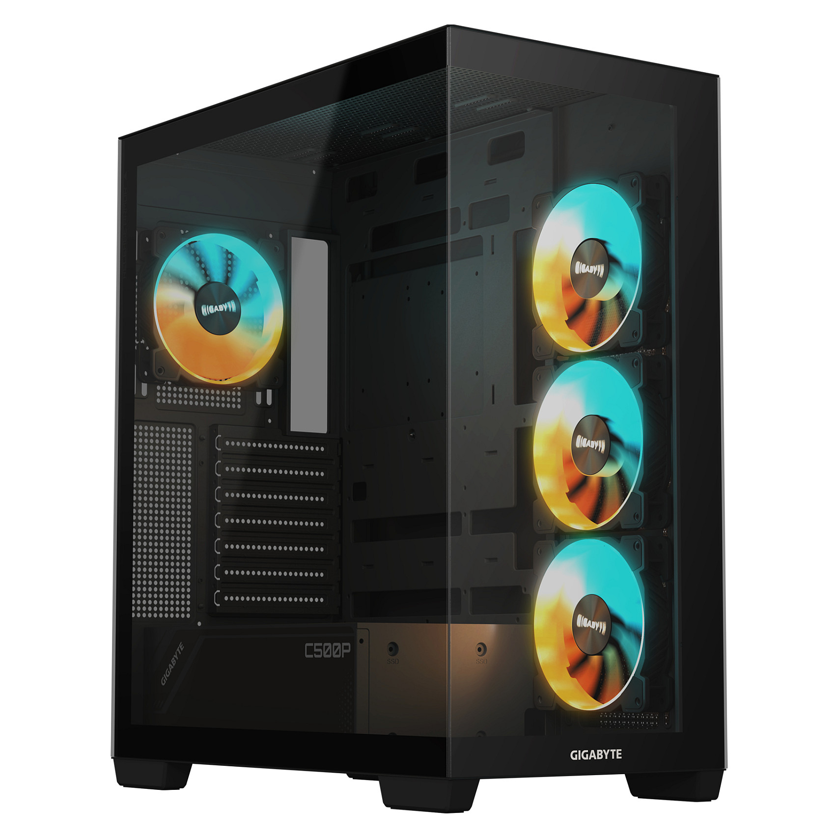 Midi GIGABYTE GB-C500P ST RGB Black