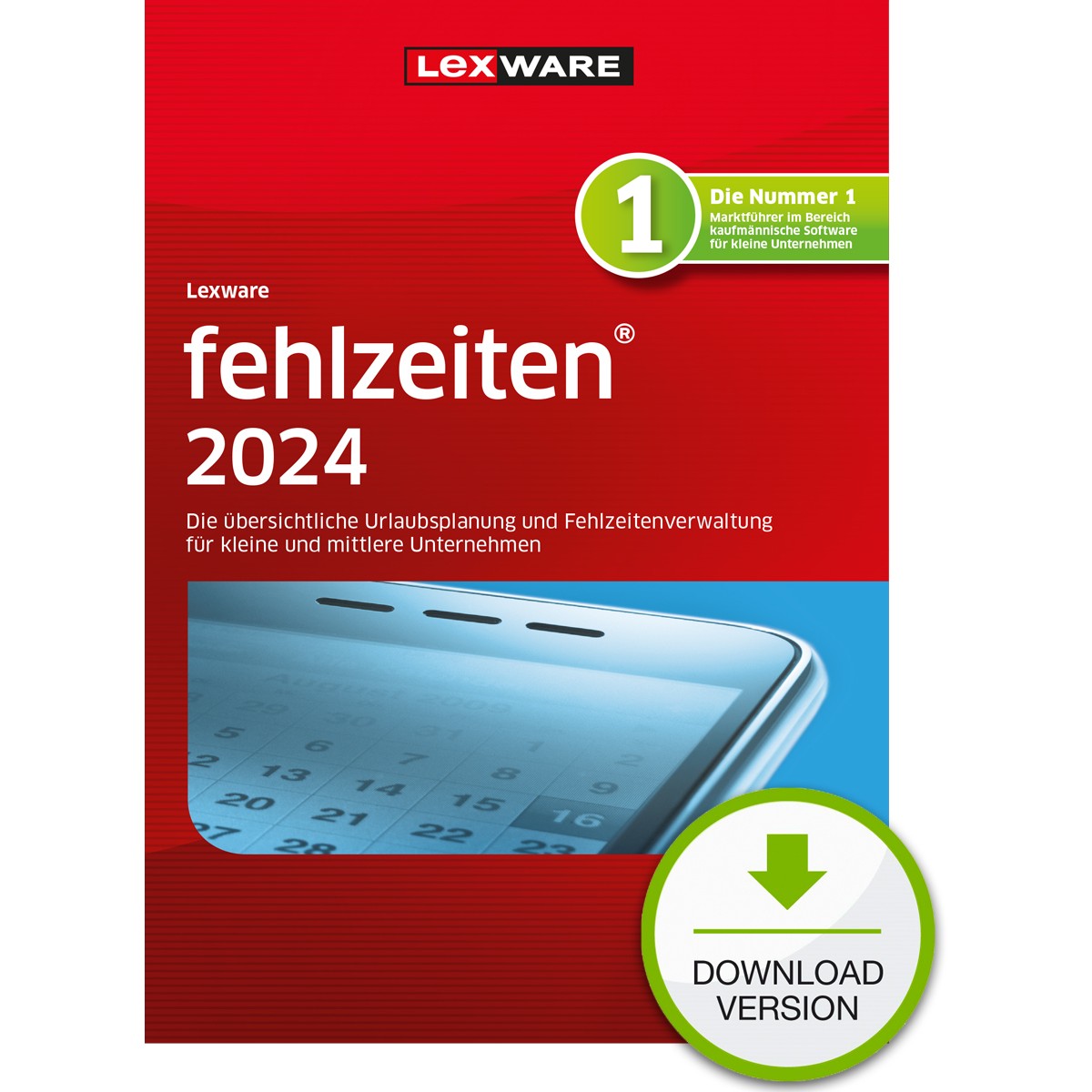 Lexware Fehlzeiten 2024 - 1 Devise. ABO - ESD -DownloadESD - 08851-2035
