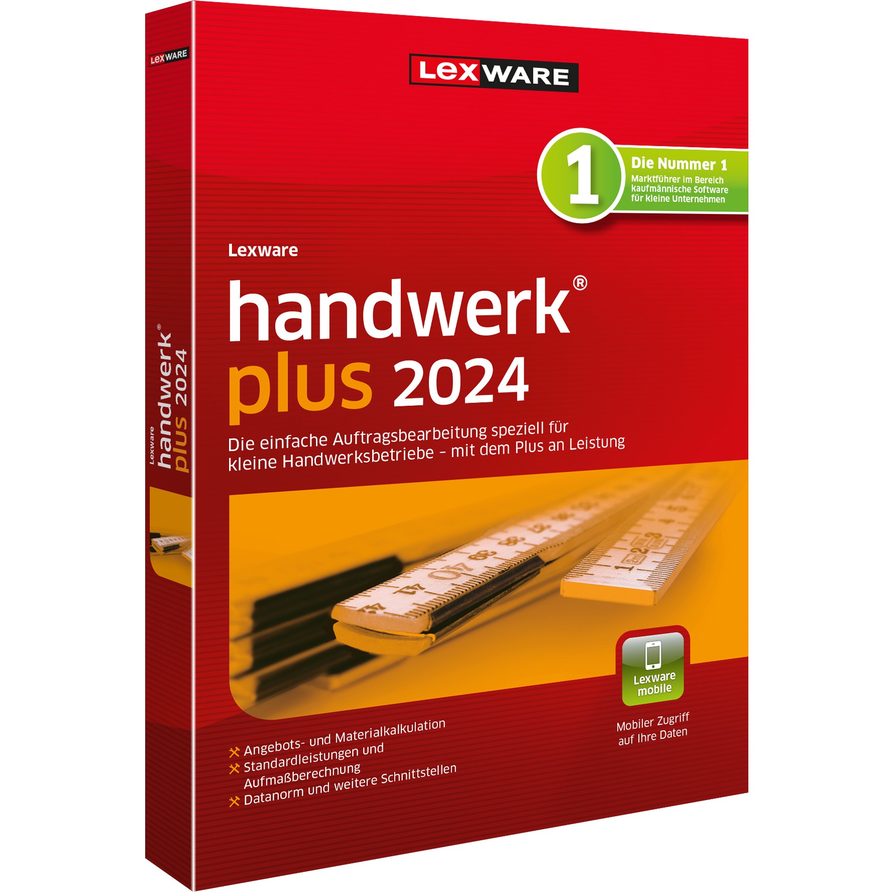Lexware Handwerk Plus 2024 - 1 Devise. ABO - ESD -DownloadESD - 06849-2036