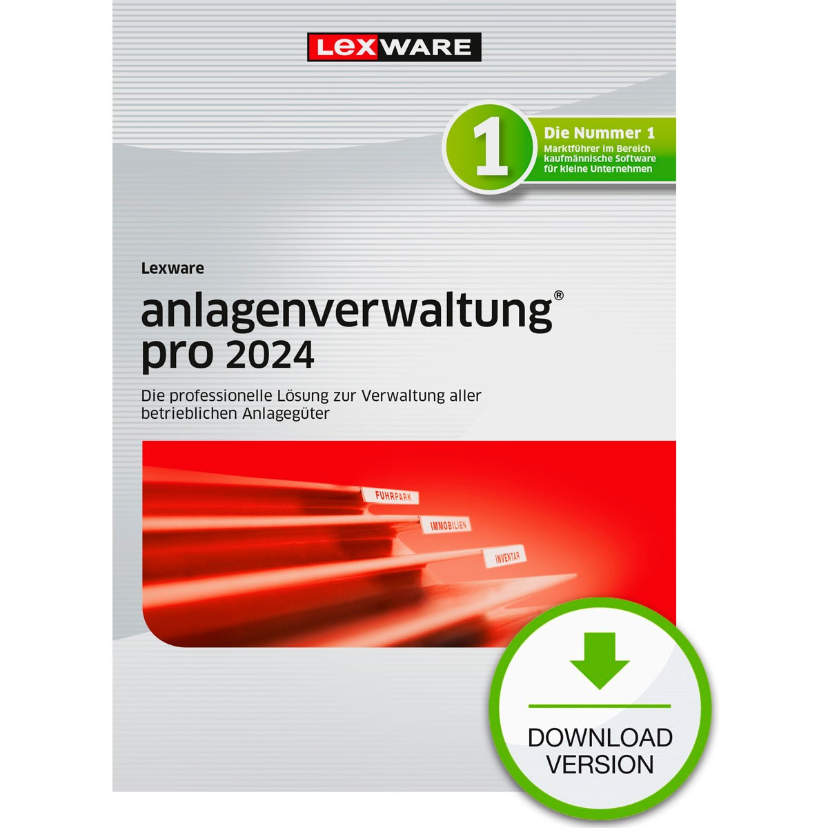 Lexware Anlagenverwaltung Pro 2024 - 1 Devise. ABO - ESD -DownloadESD
