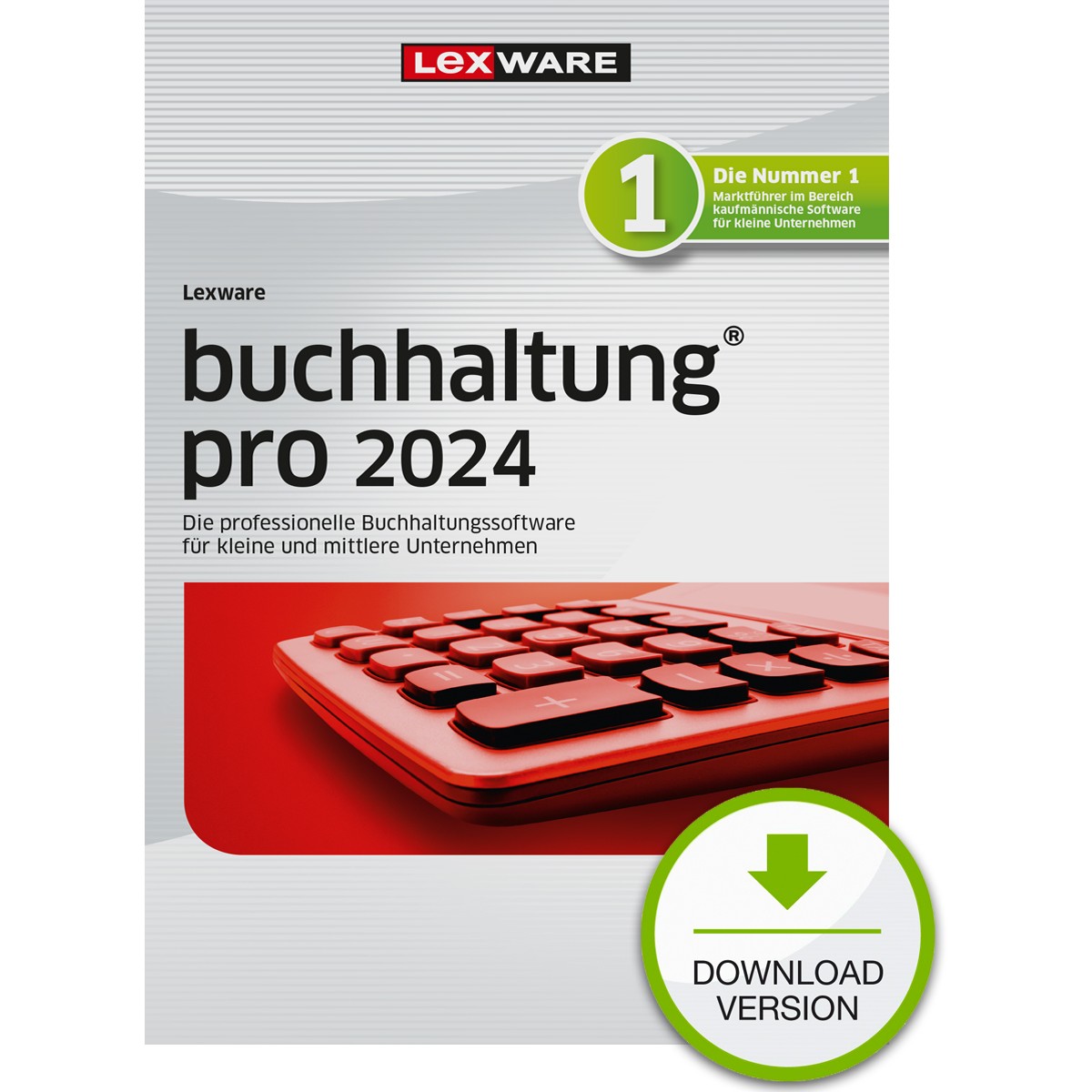 Lexware Buchhaltung Pro 2024 - 1 Devise. ABO - ESD -DownloadESD - 09170-2036