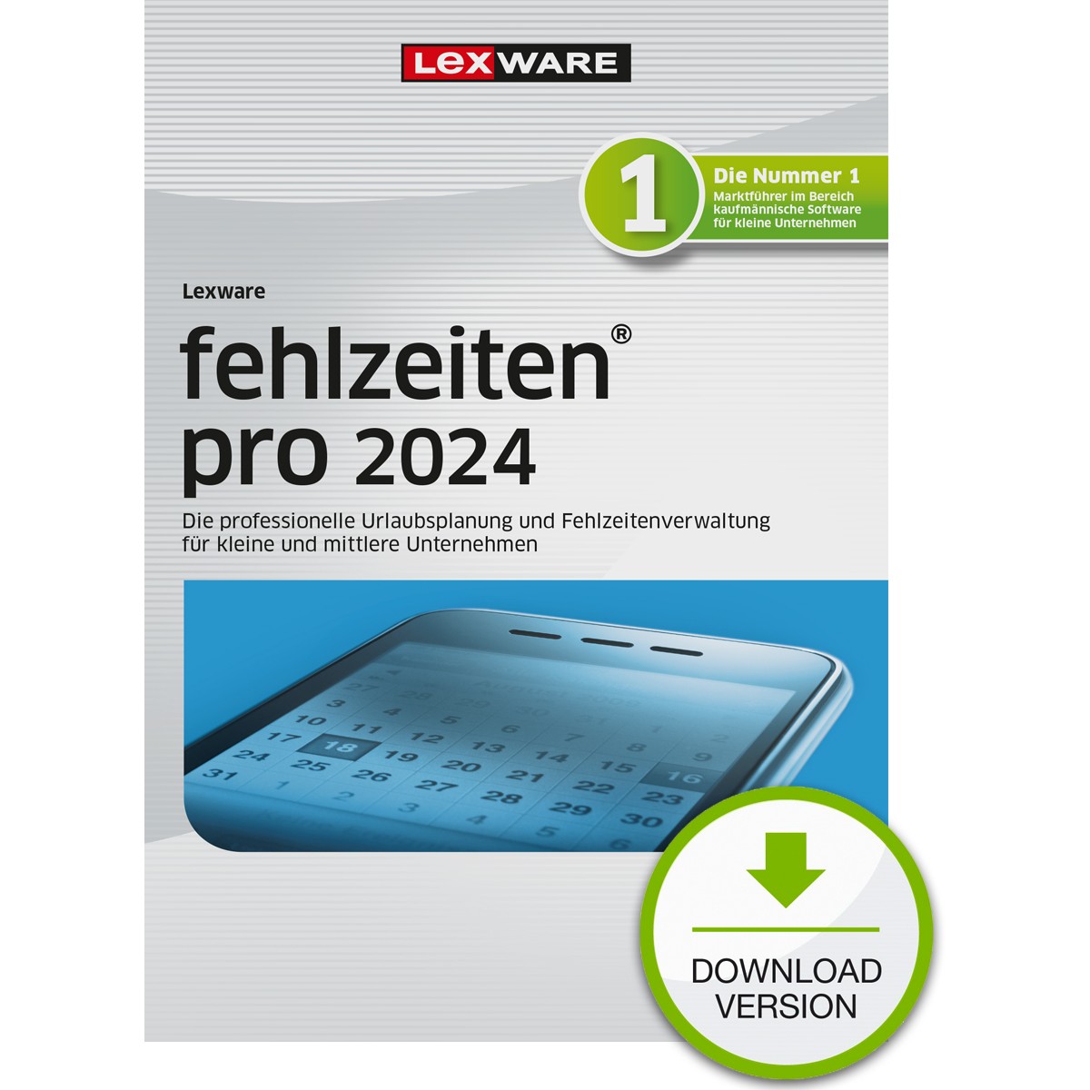 Lexware Fehlzeiten Pro 2024 - 1 Devise. ABO - ESD -DownloadESD - 09174-2035