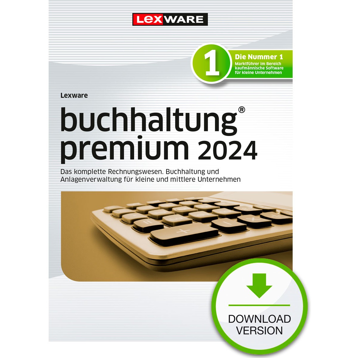 Lexware Buchhaltung Premium 2024 - 1 Devise. ABO - ESD -DownloadESD - 02034-2031