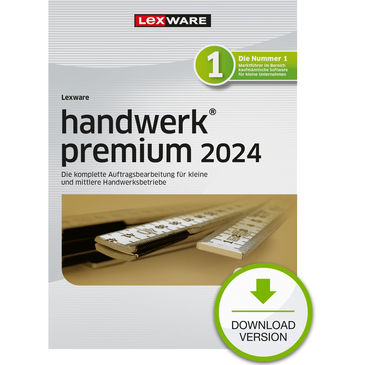Lexware Handwerk Premium 2024 - 1 Devise. ABO - ESD -DownloadESD