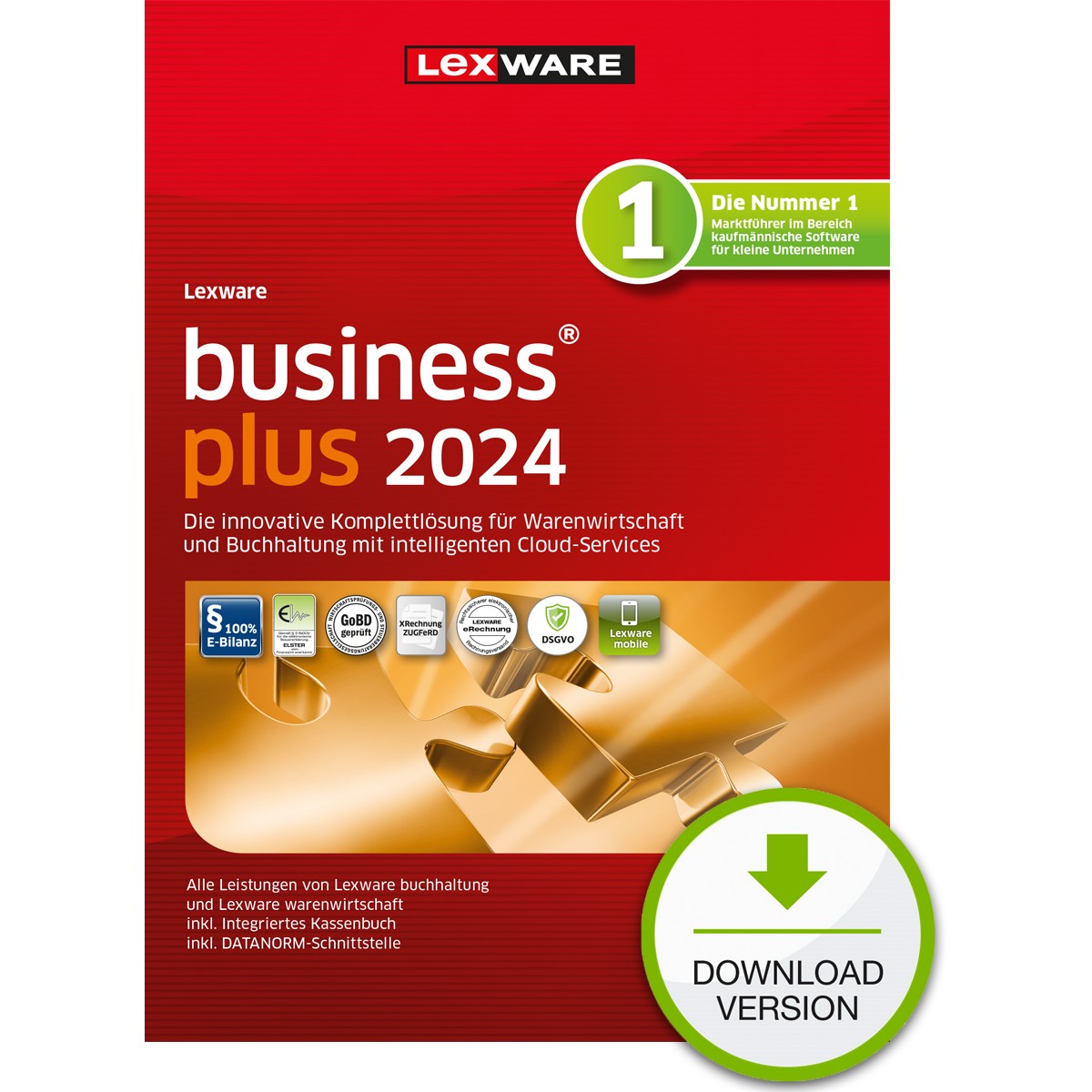 Lexware 08839-2037, ESD-Lizenzen, Lexware Business Plus  (BILD1)