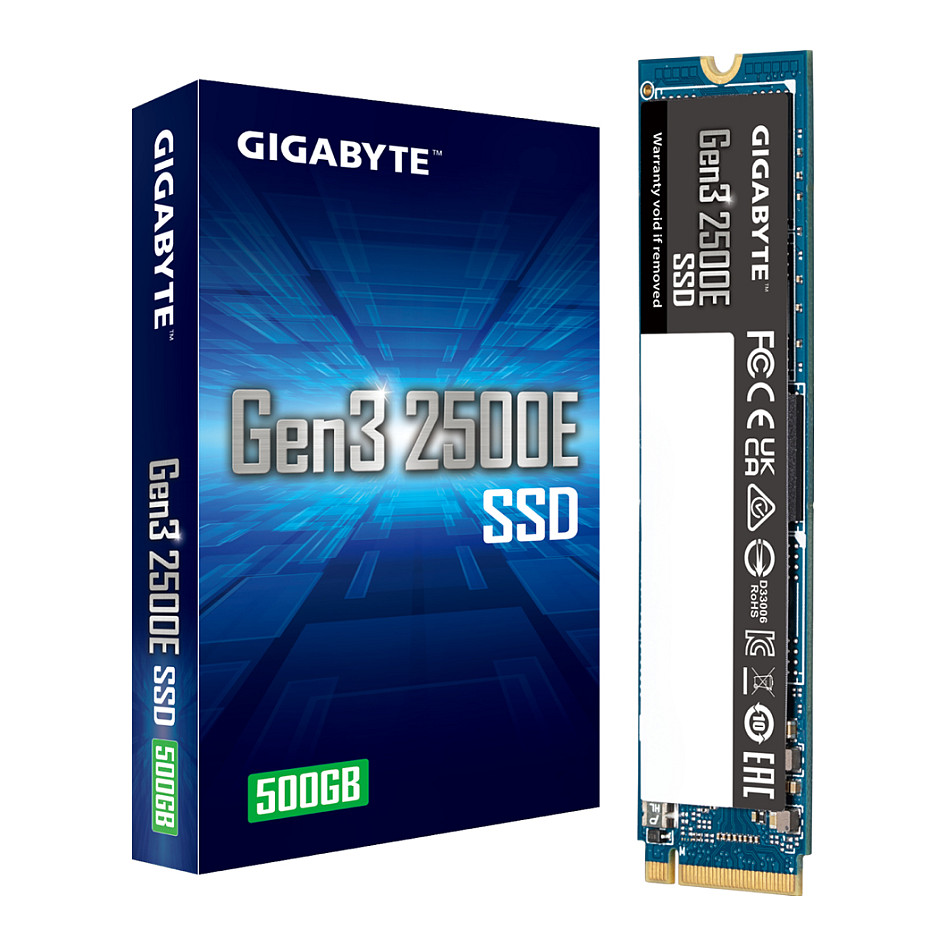 GIGABYTE Gen3 2500E SSD 500GB