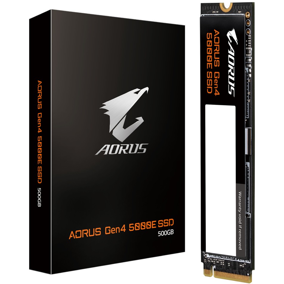 GIGABYTE AORUS Gen4 5000E SSD 500GB - AG450E500G-G