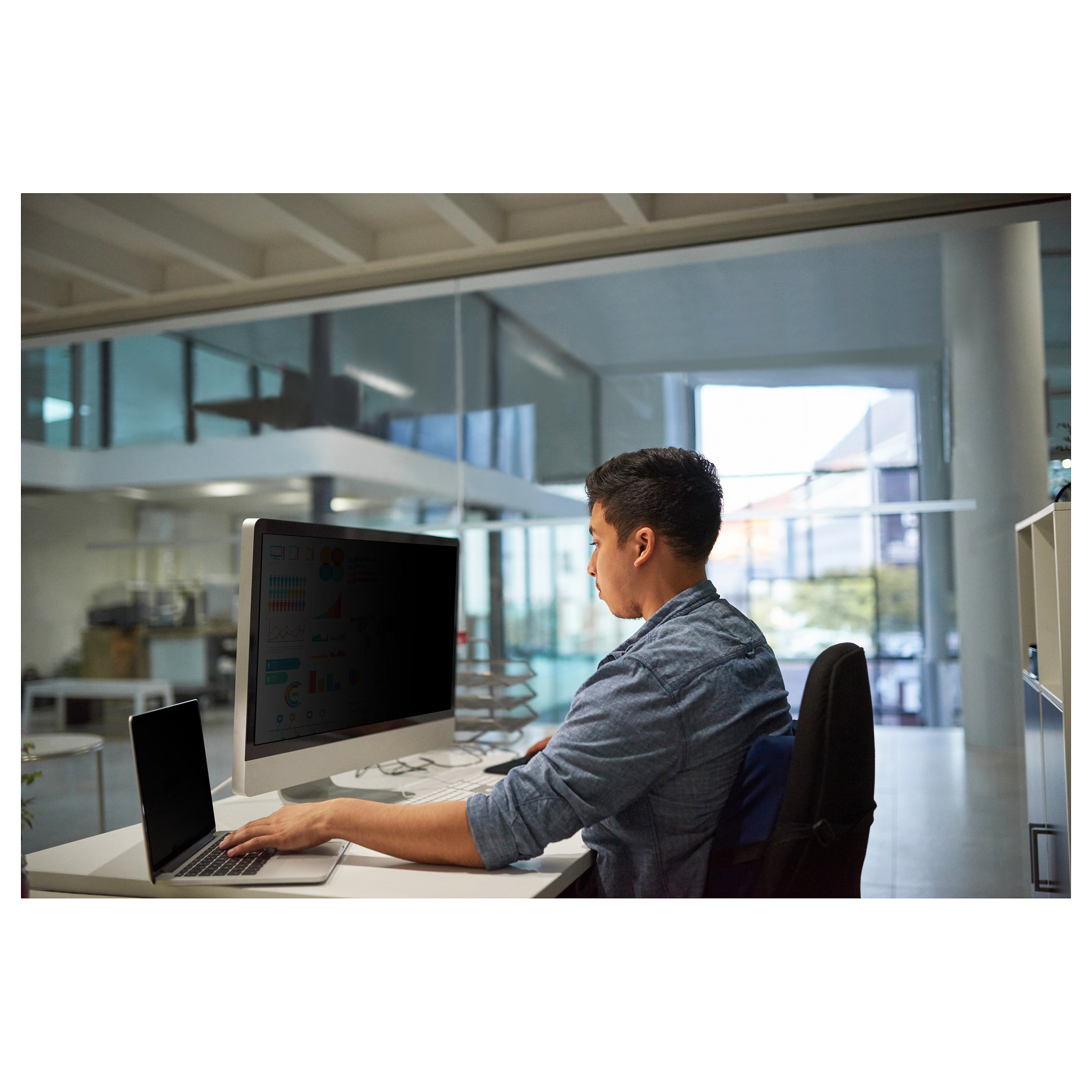 3M PF490W3E display privacy filter