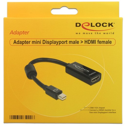 DeLOCK 65099, Display Displayport, DeLOCK Adapter mini / 65099 (BILD2)