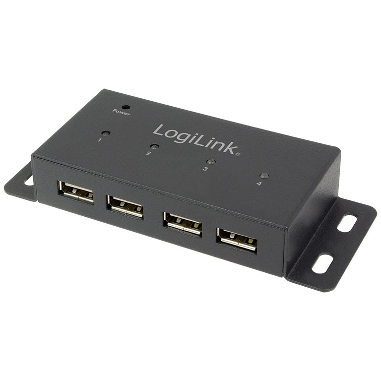 LogiLink UA0141A, USB USB-Hubs /-Adapter /-Repeater, hub UA0141A (BILD1)