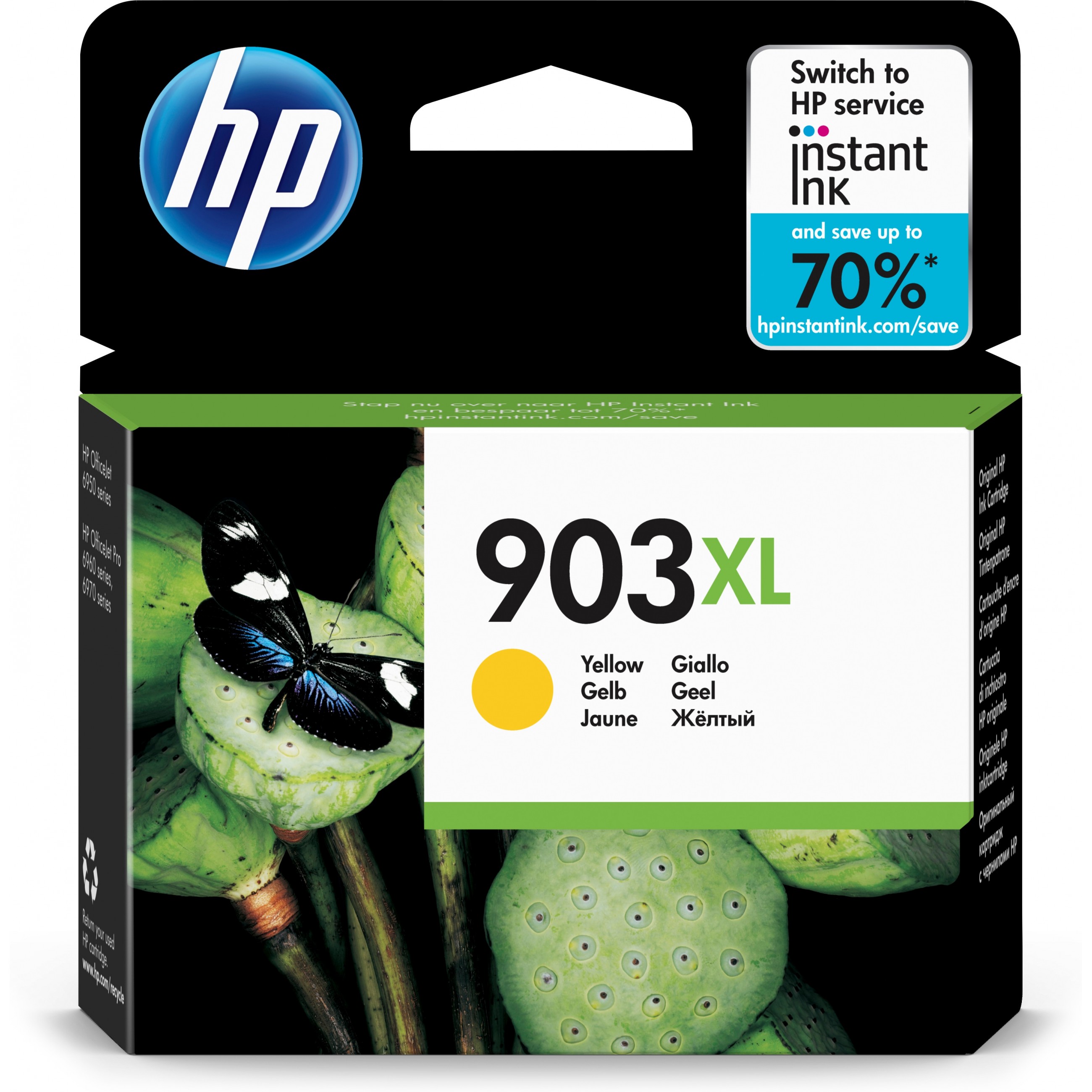HP 903XL High Yield Yellow Original ink cartridge - T6M11AE#BGX