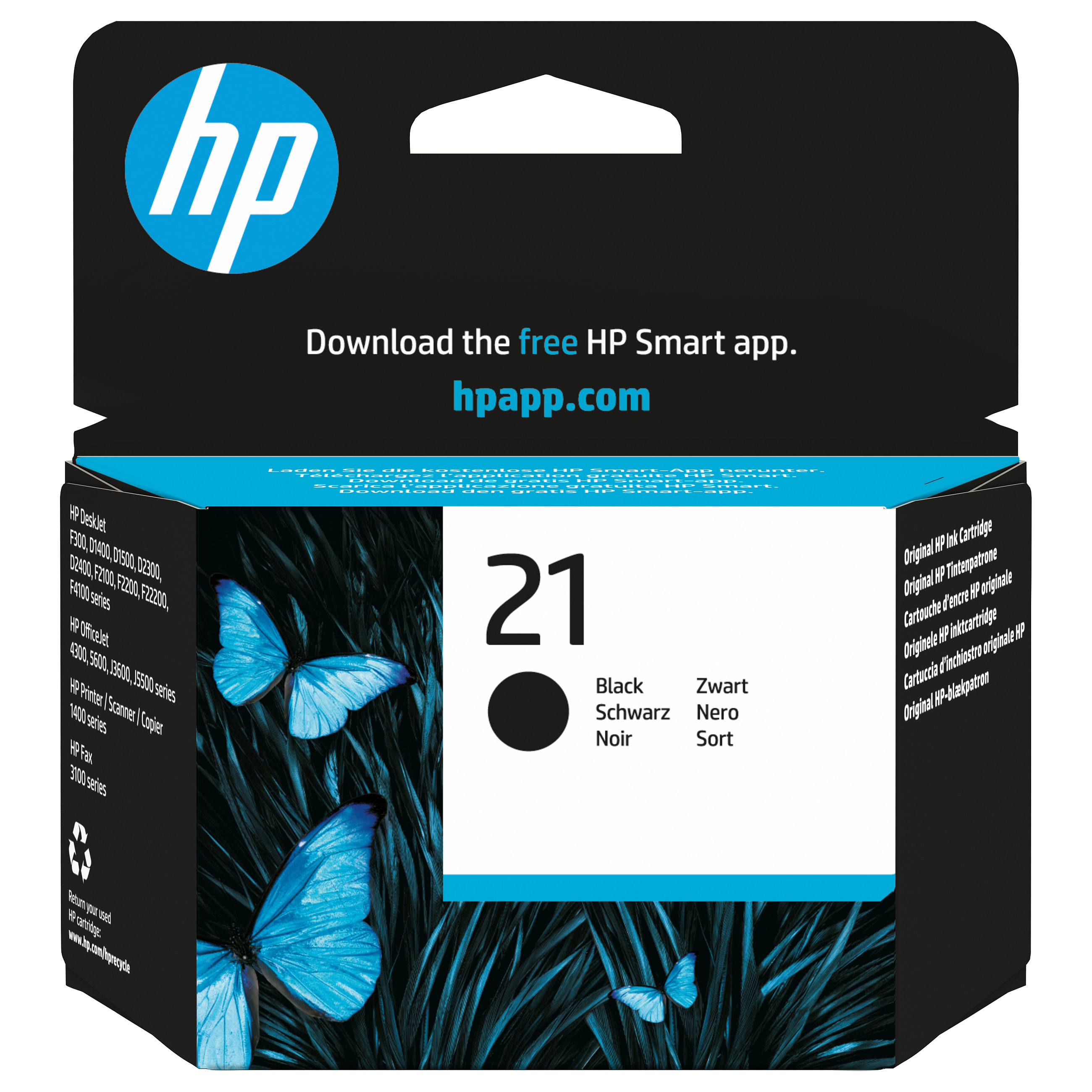 0884962780756 - Tintenkartusche PSC-1410 DeskJet F380 OJ-4300 Deskjet F2300 C9351AEUUQ (C9351AEUUQ) - Hewlett Packard