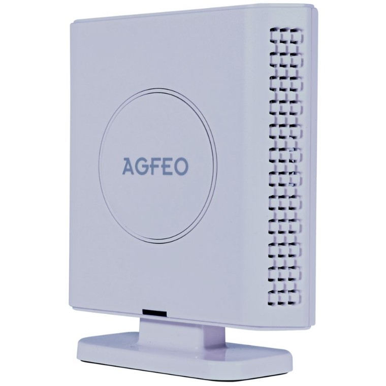AGFEO DECT IP-Repeater pro weiß - VoIP-Telefon Repeater TCP/IP - 1