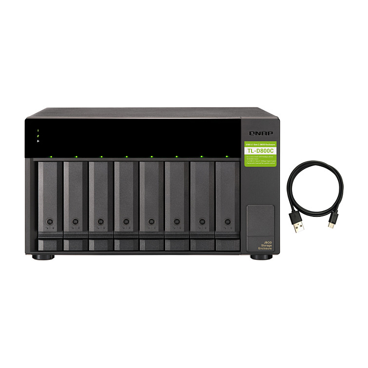 QNAP TL-D800C storage drive enclosure