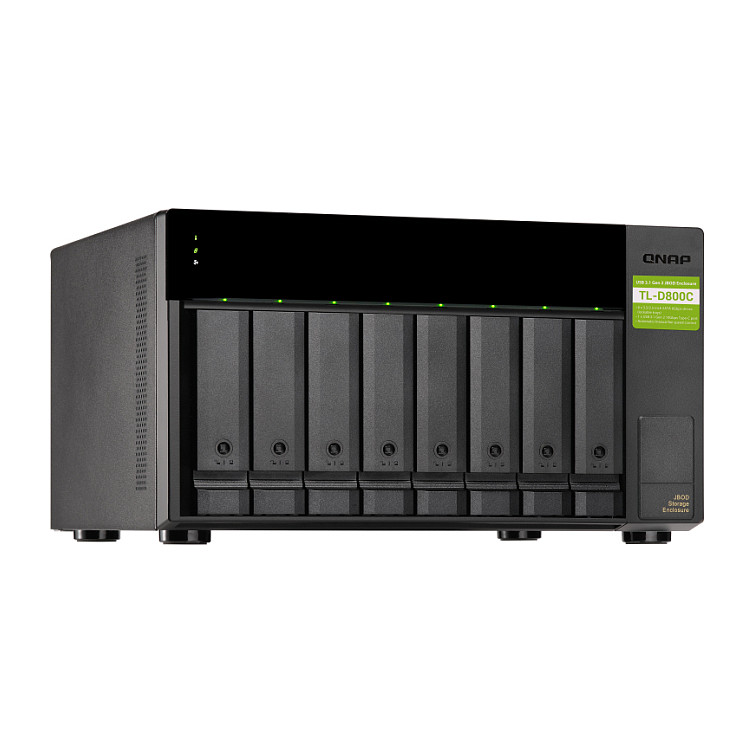 QNAP TL-D800C storage drive enclosure