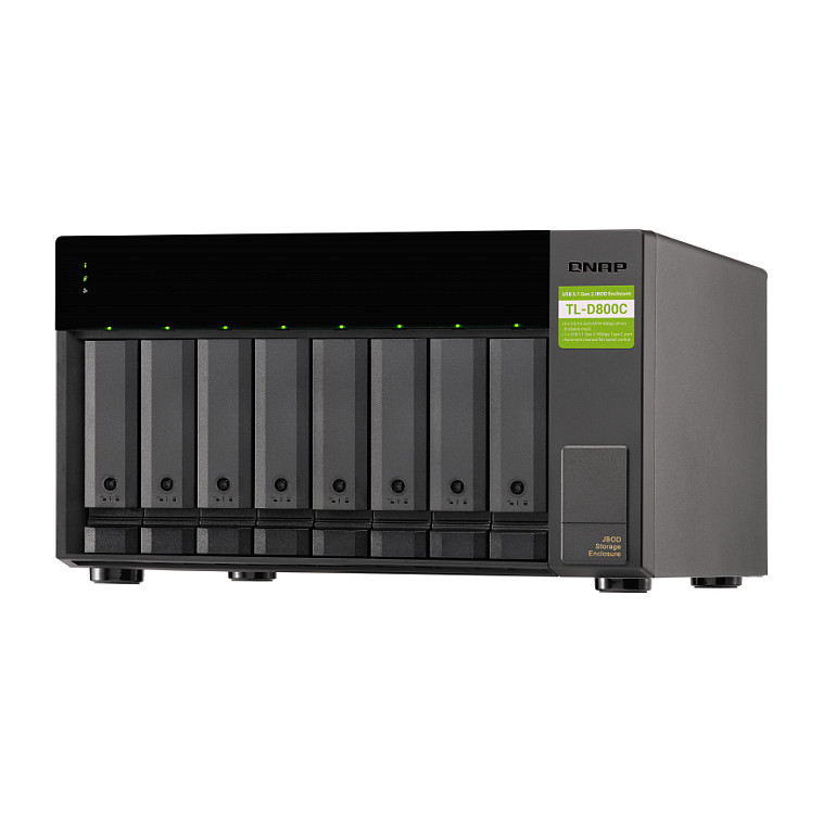 QNAP TL-D800C storage drive enclosure