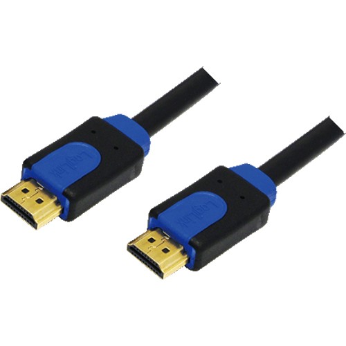 LogiLink CHB1102 HDMI-Kabel 2 m HDMI Typ A (Standard) Schwarz Blau