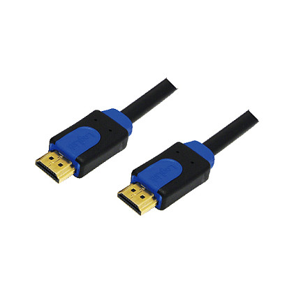 HDMI-Kabel Ethernet A -> A St/St 15.00m Gold