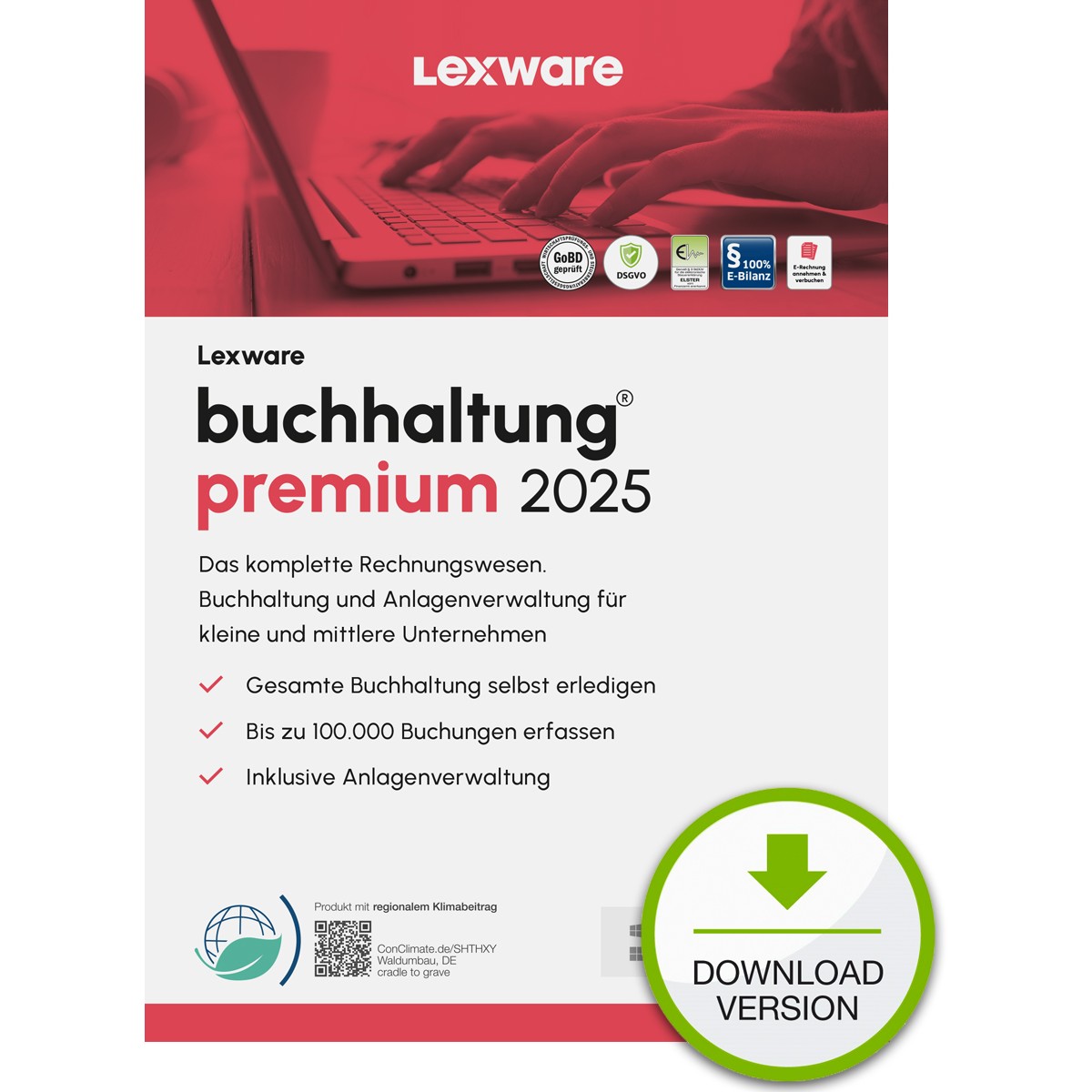 Lexware Buchhaltung Premium 2025 - 1 Device. 1 Year - ESD-DownloadESD - 02034-2036