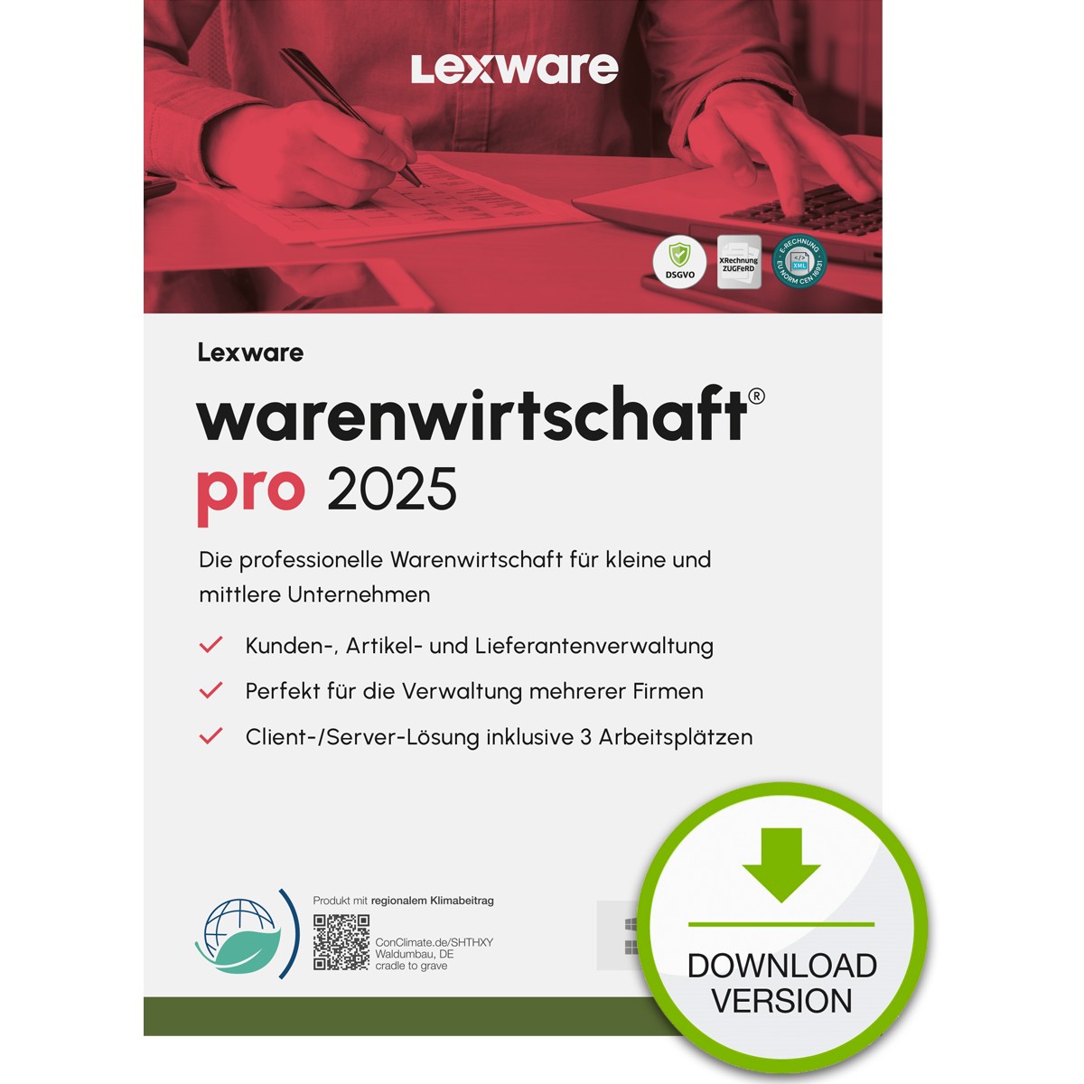 Lexware Warenwirtschaft Pro 2025 - 3 Devices. 1 Year - ESD-DownloadESD - 09171-2041