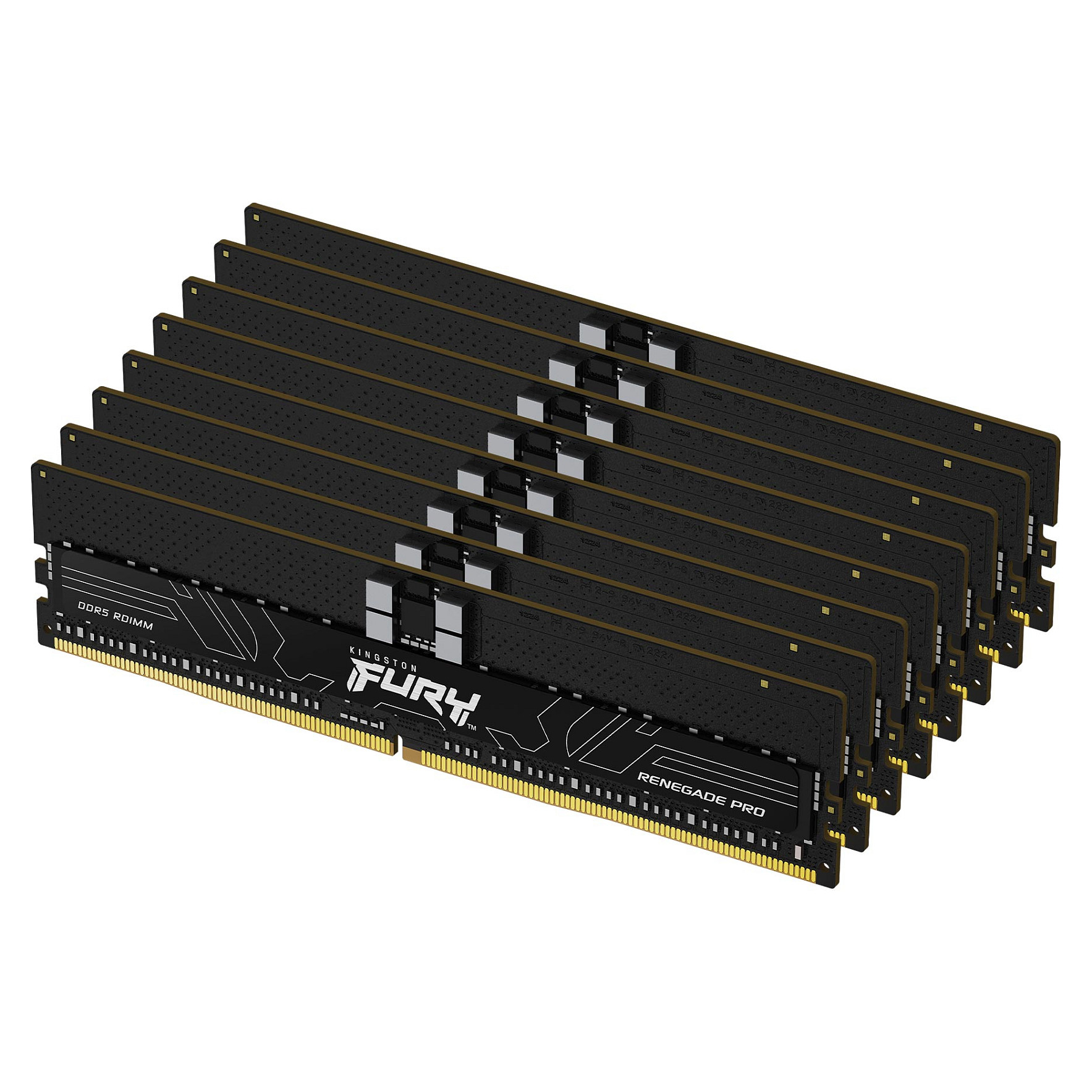 KINGSTON 256GB 6400MT/s DDR5 ECC Reg CL32 DIMM Kit of 8 FURY Renegade Pro EXPO