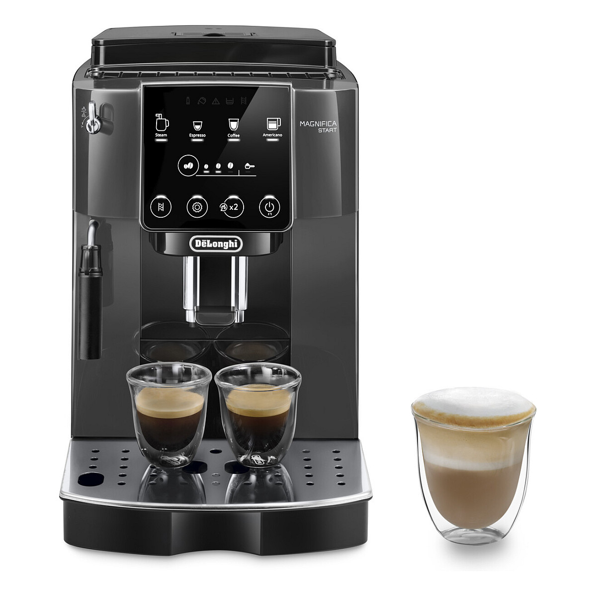 DeLonghi Kaffeemaschine Magnifica ECAM 220.22.GB Schwarz Haushaltskleingeräte