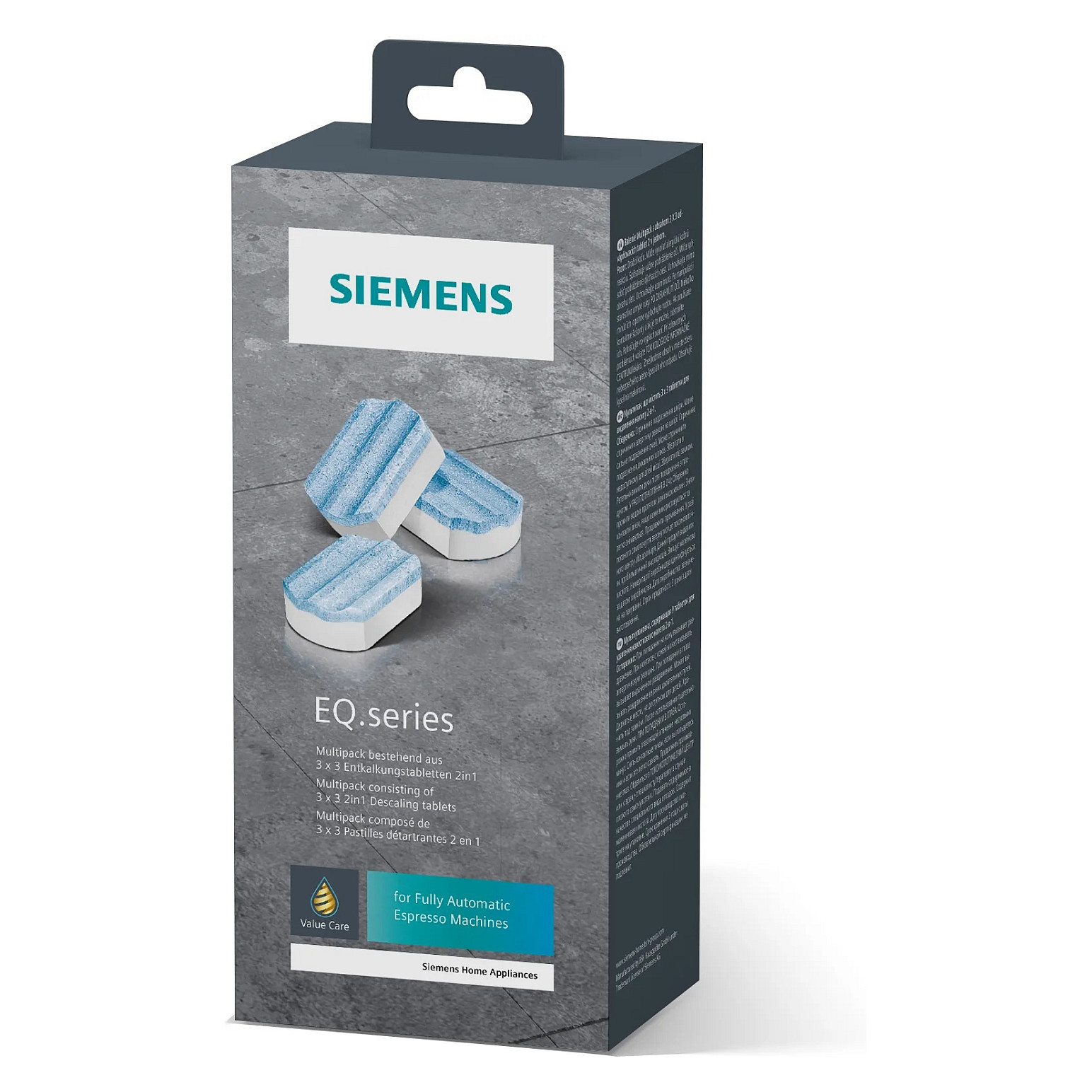Siemens Entkalker TZ80032A Reinigung