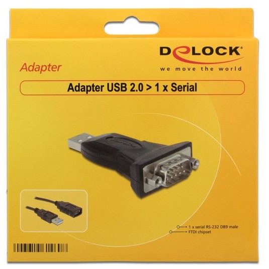 DeLOCK 61460, USB USB 2.0, DeLOCK USB2.0 to serial 61460 (BILD5)