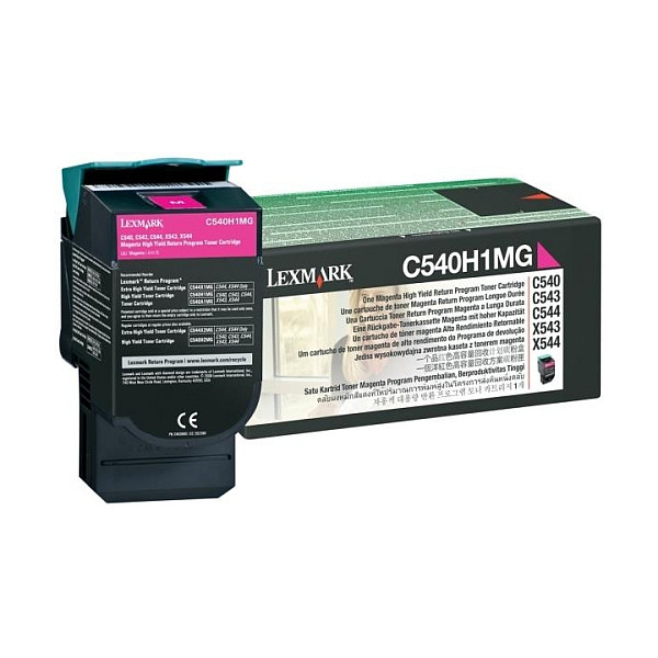 LEXMARK Toner magenta Rck C54x/X54x ca. 2.000 S. Toner