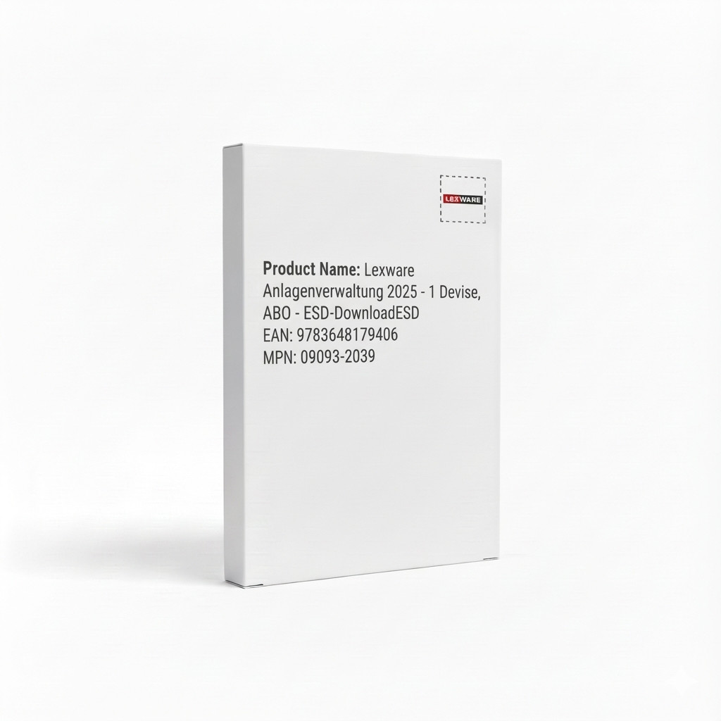 9783648179406 - Anlagenverwaltung 2025 - 1 Devise ABO - ESD-DownloadESD