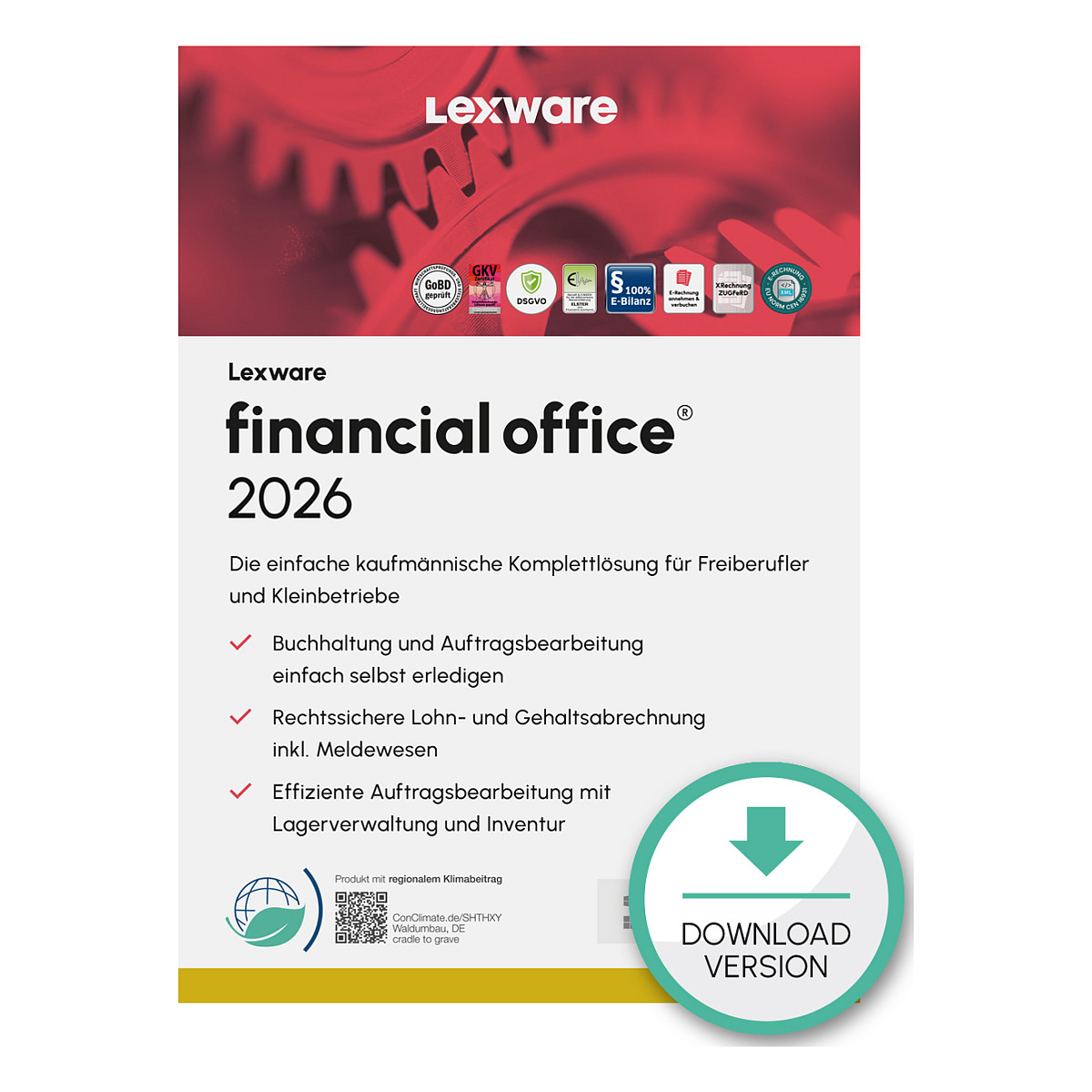Lexware Financial Office 2026 - 1 Device, 1 Year - ESD-Download