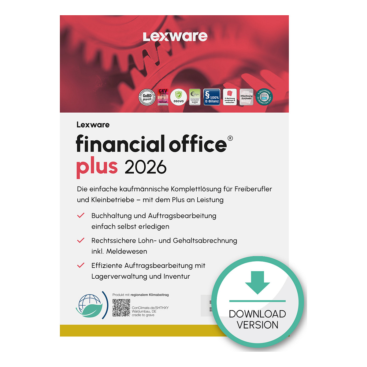 Lexware Financial Office Plus 2026 - 1 Device, 1 Year - ESD-Download