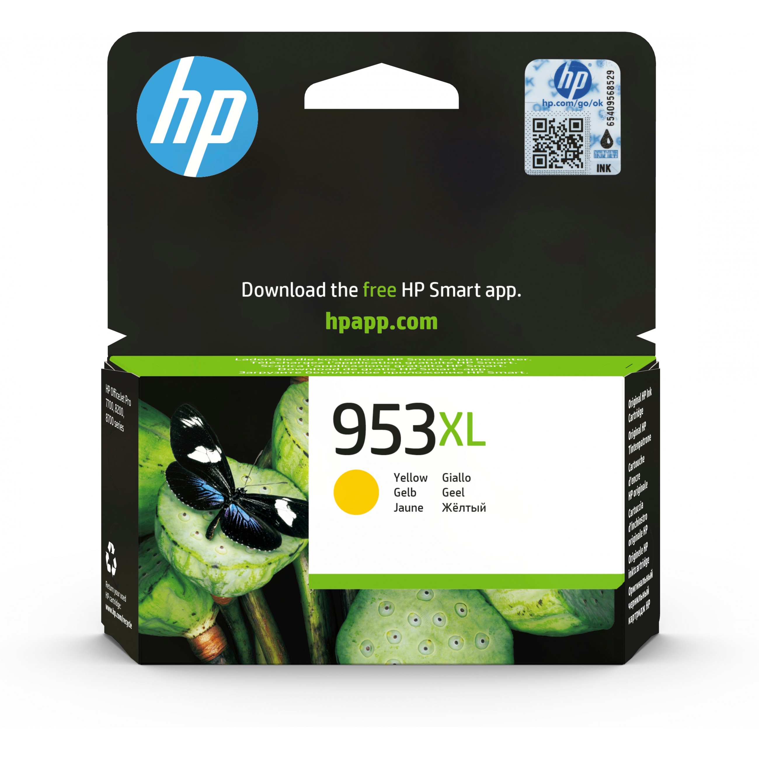 HP 953XL Gelb Tintenpatrone