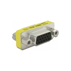DeLOCK Adapter Gender Changer VGA female-female Display